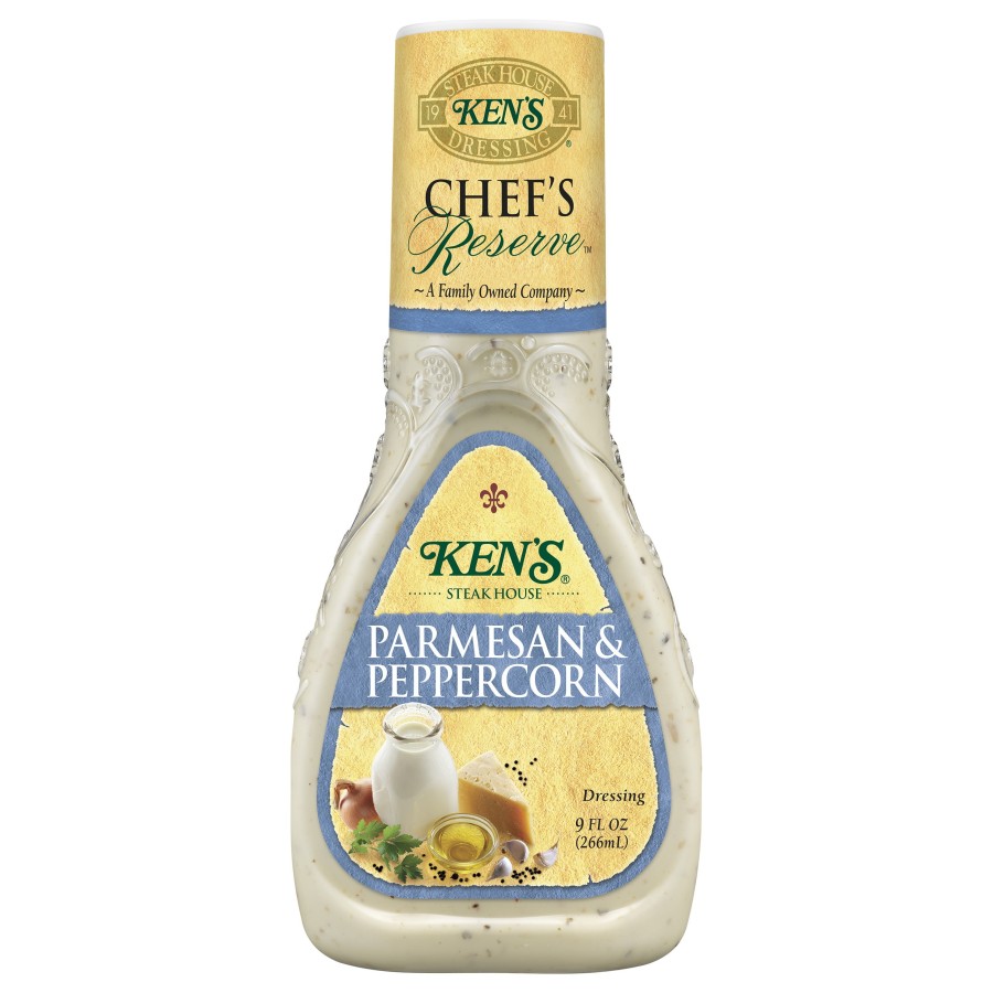 Ken's Steak House Chef's Reserve Parmesan & Peppercorn Dressing 9 fl oz