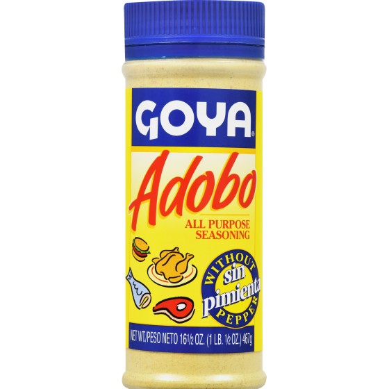 GOYA Adobo All Purpose Seasoning Without Pepper 16.5 Oz